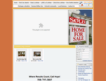 Tablet Screenshot of hope-homes.com
